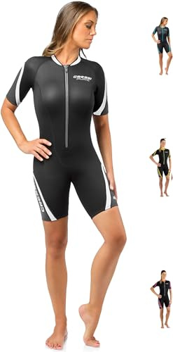 Cressi Playa Lady Shorty Wetsuit Black/White 2.5mm XL/5
