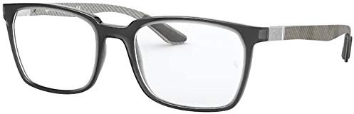 Ray-Ban Unisex 0RX89068061, Transparent Grey, 54