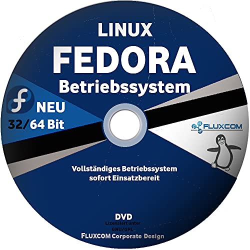 Fedora Linux 42 DVD , komplettes Betriebssystem Markenware 64 Bit