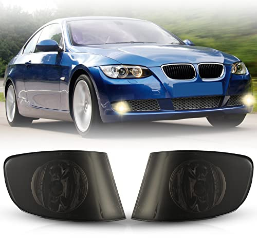 Nebelscheinwerfer passt für BMW 3 Series (CPE/CONV) (E92/E93) 06/2006-10/2013 For standard bumper Ein Paar Nebelscheinwerfer (Rauch Linse)