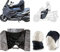 Thermo-Decke zum Anbringen sowohl am Fleece als auch für den Scooter Maxiscooter Maxiscooter wasserdichte Thermodecke für Beine, schützt vor Kälte.