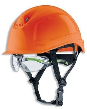 Uvex Schutzhelm pheos S-KR IES 9772237 orange mit Lüftungen 1 Stück