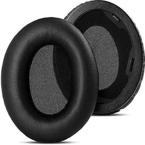 HTINDUSTRY Cuscinetti di ricambio premium compatibile con Beats by Dr.Dre Studio 1.0 cuffie, cuscinetti per orecchie con pelle proteica più morbida/schiuma memory