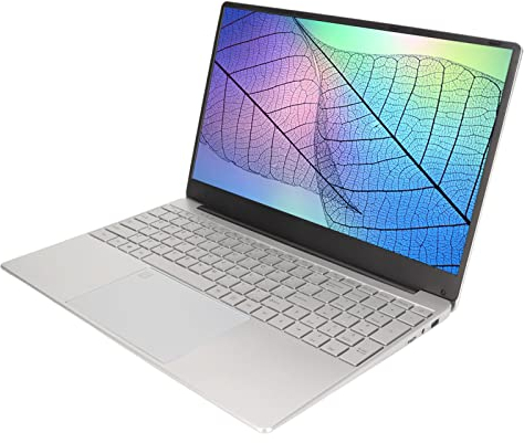 15,6 Zoll Laptop für Window11 - Ultradünner 2K IPS Laptop für N5095 CPU 16G 2,4G + 5G WIFI Laptop mit Fingerabdruck, Tastatur, Tastaturhintergrundbeleuchtung, 6000MAh.