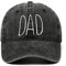 COSFAN DAD MOM gestickte Baseballkappe Einstellbare Baumwolle Baseballmütze Klassische Vintage Sonnenkappe Outdoor Running Freizeit für Männer Frauen (Stil-1)
