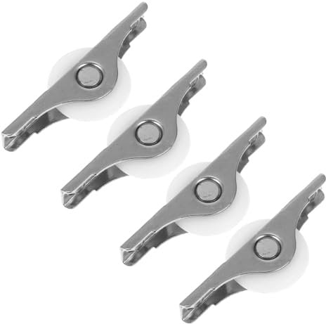OSALADI 4pcs Cabinet Wheel Sliding Door Track Roller Cabinet Mini Roller Floor Roller Transfer Casters Ball Transfers Window Sliding Glider Step Stool Rollers Door Wheel Wardrobe
