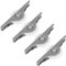 OSALADI 4pcs Cabinet Wheel Sliding Door Track Roller Cabinet Mini Roller Floor Roller Transfer Casters Ball Transfers Window Sliding Glider Step Stool Rollers Door Wheel Wardrobe