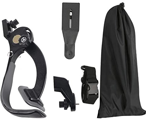 Kamera-Schulterhalterung,Schulter-Rig-Kit Für DSLR-Kameras Und Camcorder, Schwarzes Stoßdämpfer-Stabilisator-Rig Für Professionelle Videofotografie Für Videoaufnahmen