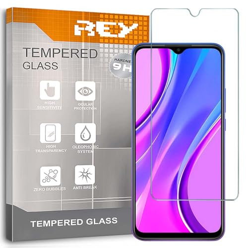 2X Protector Pantalla para XIAOMI REDMI 9T - REDMI 9 Power, Cristal Vidrio Templado Premium