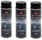 VE-INDUSTRIES 3x Autolack schwarz glänzend Acryllack Spraydose 500ml
