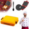 Asslye Microwave Toastie Maker, Silicone & Steel, Yellow, Casual Style, Non-Stick Coating, Adjustable Silicone Straps