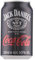 Refrescos y Mixers Caja de 24 unidades Jack Daniel's Old Nº 7 Tennessee Whiskey & Coca Cola Lata 33 cl