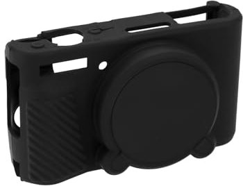 Be In Your Mind 1Pc Camera Case Silicone Protective Case Soft Rubber Cover to Prevent Falling Compatible with Canon PowerShot SX740 SX730 HS Black