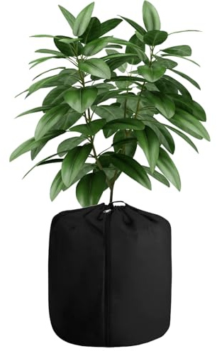 SilverChry Housse Antigel Plantes, Housse Thermique Plantes Pot, Housse d'Hivernage Plantes Pot, Protection Pot Fleur Hivernale, Housses Protection Antigel Pots Fleurs, Sac Protection Plantes Pot