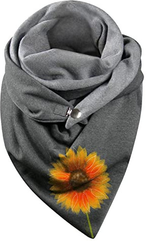 FJKVAVF Black of Friday Damenmode Loop Schal Damen Winter Fleece Loop Schal Damen Ski Halstuch Seide Schwarz Chiffon Schal Fuer Abendkleid Schlauchschal Herren Jagd Damen Sale Marken Blitzangebote