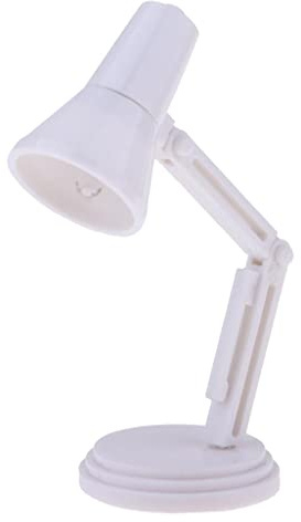 harayaa 1:6 Mini LED Schreibtisch für 12 Zoll Puppenhausmöbel