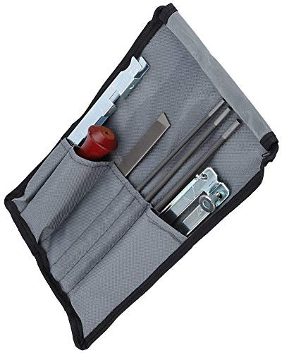 Phefop Kettensägenfeilen Tiefenmesser Kettensägen-Schärfwerkzeug-Set – Tragbar und Langlebig für Schnelles und Effizientes Arbeiten, 8-teiliges Set