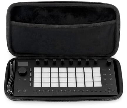 ANALOG Cases Ableton Move Case - Maßgeschneiderter kompakter Puls-Hartschalenkoffer für Reisen