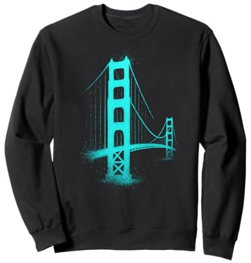 Œuvre d'art Graffiti The Golden Gate Bridge Sweatshirt