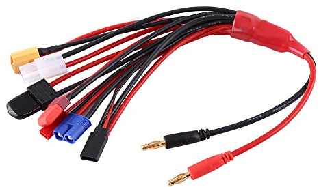 8 en 1 Multifonctionnel Convertisseur Câble Chargeur Recharge De Batterie Lipo pour Chargeur IMAX B6