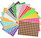 Febbya Etichette Autoadesive Rotonde,10mm Adesive Colorate Etichette 16 Fogli per Ufficio, Scuola, Calendari, Adesivi Mappa 2640