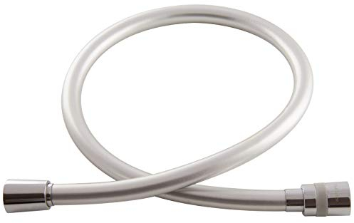 PaulGurkes Brauseschlauch Drehkonus 75cm Duschschlauch silber Kunststoff 0,75m chromeline silver