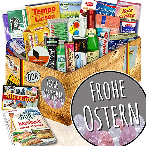 Frohe Ostern - Geschenk zu Ostern für Eltern - DDR Set Spezialitäten
