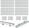 20X EYPINS ALU Streckenverbinder 180mm Nut 8 für Aluprofil 30x30, 30x60 & Superleicht Aluprofile Verzinkter Kohlenstoffstahl Profilverbinder für Stangenprofil Strebenprofil Aluminiumprofilen Profile