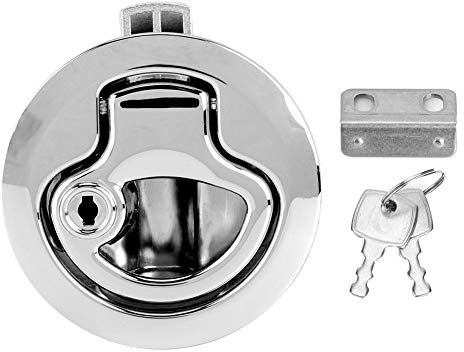 Loquet marin trappe de bateau verrou de trappe de bateau marin Anti-corrosion RV fermeture serrure de sécurité avec clés