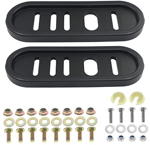 Masnln Gleitschuhe für MTD Troy-Bilt Hofmaschinen 2-stufige Schneefräse 490-241-0010
