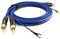 Selected Cable 1,5m NF- Phonokabel 2-fach geschirmtes OFC Cinchkabel 2x 0,35mm² extra lange GND Masseleitung Audiokabel vergoldete RCA Stecker - SC81-K3-0150