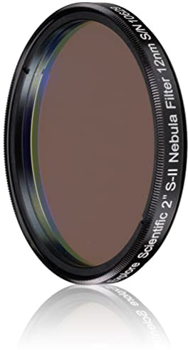 Explore Scientific 2 Zoll SII Nebelfilter 12 nm für Astrofotografie | 672 nm Schwefellinie, 12 nm Bandbreite, blockiert Kunstlicht, mehr Kontrast bei Nebeln und Supernovaresten, Testreport