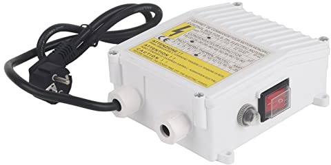 Well Pump Control Box, Pump Control Box, lange Lebensdauer, sicheres flaches Aussehen für Zuhause 750W EU-Stecker 220V