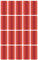 Royal Green Rechteckige Farbcodierungsaufkleber, 40 mm x 19 mm, kleine Etiketten zum Beschriften – 300 Stück in Metallic-Rot