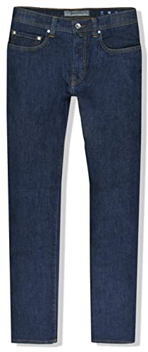 Pierre Cardin Herren Straight Jeans, Dunkelblau gespült, 36 W / 32 L