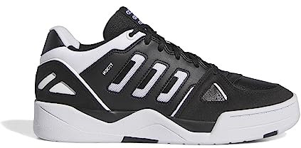 adidas Herren Midcity Low Shoes Basketball-Schuhe, core Black/Cloud White/core Black, 47 1/3 EU