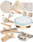 Musikinstrumente für Kinder Kinderspielzeug ab 2 Jahre Holzspielzeug Baby Schlagzeug Kinder Trommel Percussion Musikinstrumente Baby Montessori Spielzeug ab 3 Jahre