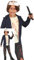 FIESTAS GUIRCA Costume da Machete Killer per Ragazzi - Include Maschera, Giacca, Camicia e Pantaloni - Costumi di Halloween per Ragazzi Età 10-12 Anni