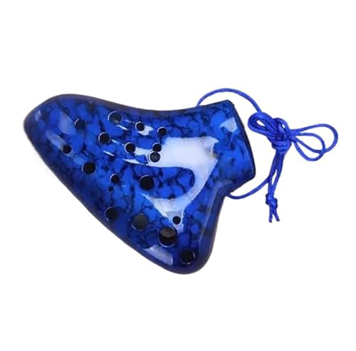 Anfänger-Okarina Dreifache Okarina Altton C Ocarina Of Time Instruments(C key Blue)
