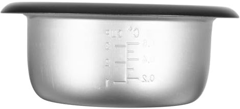 PRETYZOOM Olla Interior Para Cocinar Diseño Simple y Práctico Adecuado Para Arrocera Recambio Fussioncook