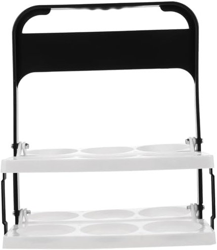 ASAKKURA Faltbarer Getränketräger Aus Kunststoff Praktischer Flaschenhalter Für Bierflaschen Leicht Und Tragbar Für Lagerung Und Transport