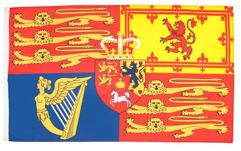 Königliche Standarte Des Vereinigten Königreichs - U.K. Königliche Standarte 90X150Cm Saison Flagge Langlebig Dekorative Fahnen Lustige Outdoor Flagge Décor Für Garten Bauernhof Lawn