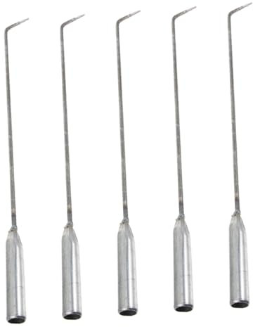 MUELODSIC 5piezas Herramientas Para Barbacoa y Chimenea Poker De Acero Pesado Para Interiores y Exteriores Para Camping y Cocinar Al Aire