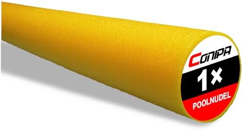Conipa® Schwimmnudel, 160 x 7 cm, Poolnudel aus Schaumstoff | Vielseitige Badenudel aus antibakteriellem PE – Wasserspielzeug, Schwimmhilfe und Wassergymnastik, optional mit Verbinder