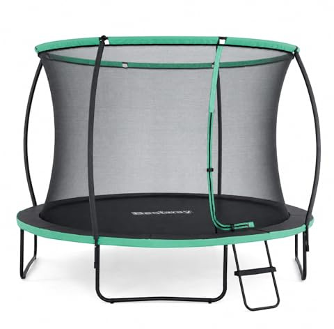 Bestway Xtreme Air 10ft Trampoline, Complete Garden Trampoline Set with Safety Net, QuickSpring Tool, No Gap Enclosure