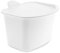 Koziol BIBO ORGANIC Biomülleimer Küche 3L (cotton white), Komposteimer mit Deckel, Bio Mülleimer für die Küche, geruchsdicht & abwaschbar, Klappdeckel abnehmbar, klein & spülmaschinenfest