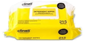 Clinell Detergent Wipes (Pack of 215) (CDW215)