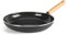 GreenChef Vintage Poêle à Frire en Céramique Antiadhésive de 26 cm, Poignée à Apparence en Bois, Sans PFAS, Compatibles avec l'Induction, Va au Four, Va au Lave-Vaisselle, Gris