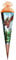 ROTH Schultüte Drachenjäger 85 cm groß - Folie - 6-eckig Rot(h)-Spitze Spezialborte - Zuckertüte Folie