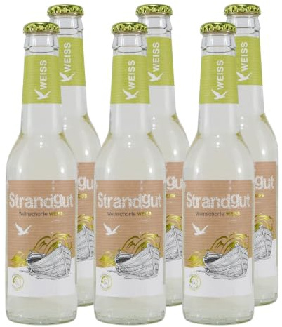 Strandgut Weinschorle Weiß (12 x 0,275 L)